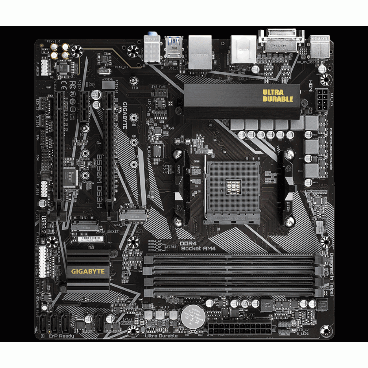 GIGABYTE B550M DS3H